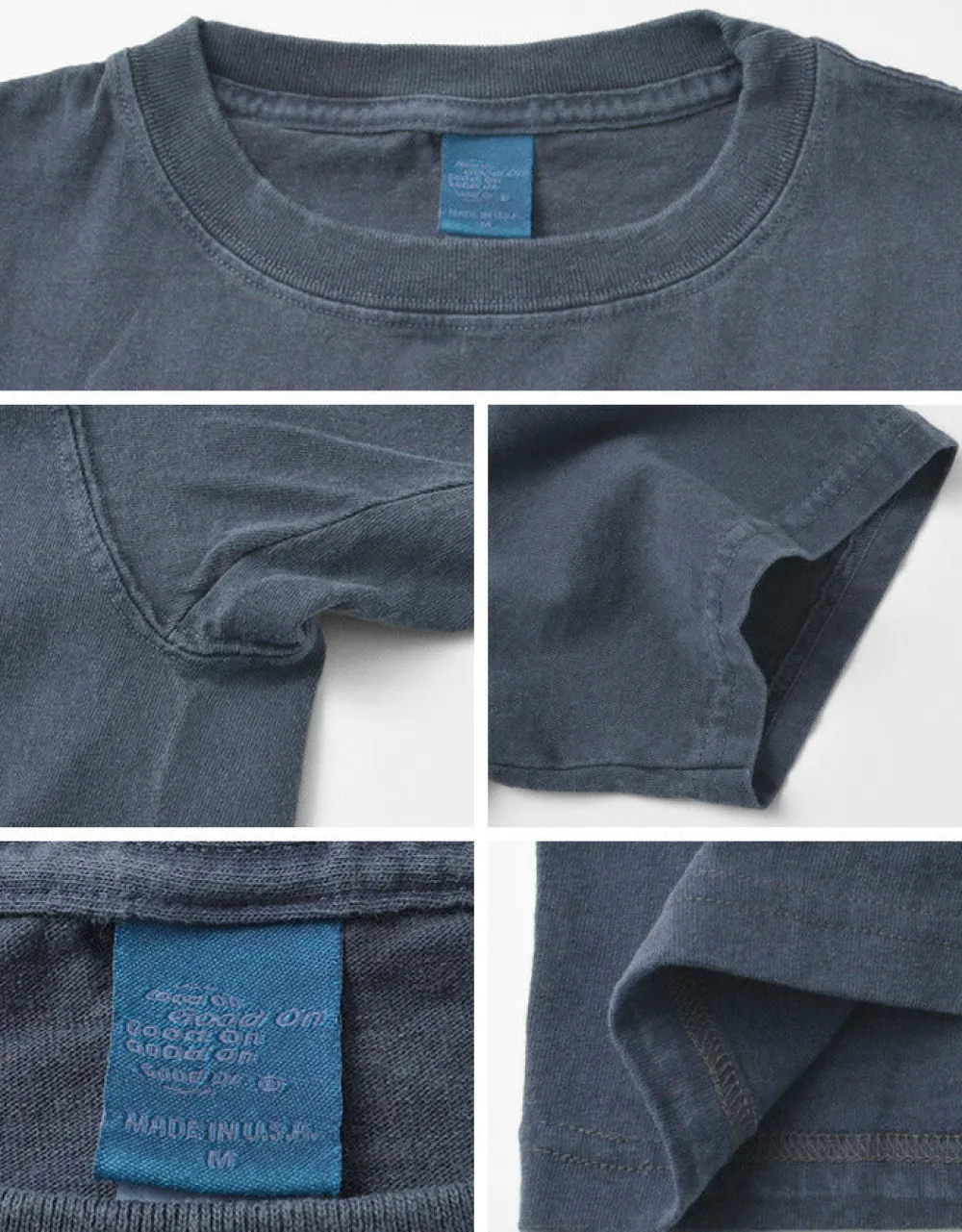GOOD ON T-Shirts^/ GO BOY Hanging embroidery short sleeve pocket