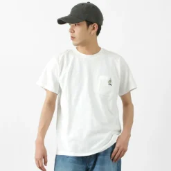 GOOD ON T-Shirts^/ GO BOY Hanging embroidery short sleeve pocket