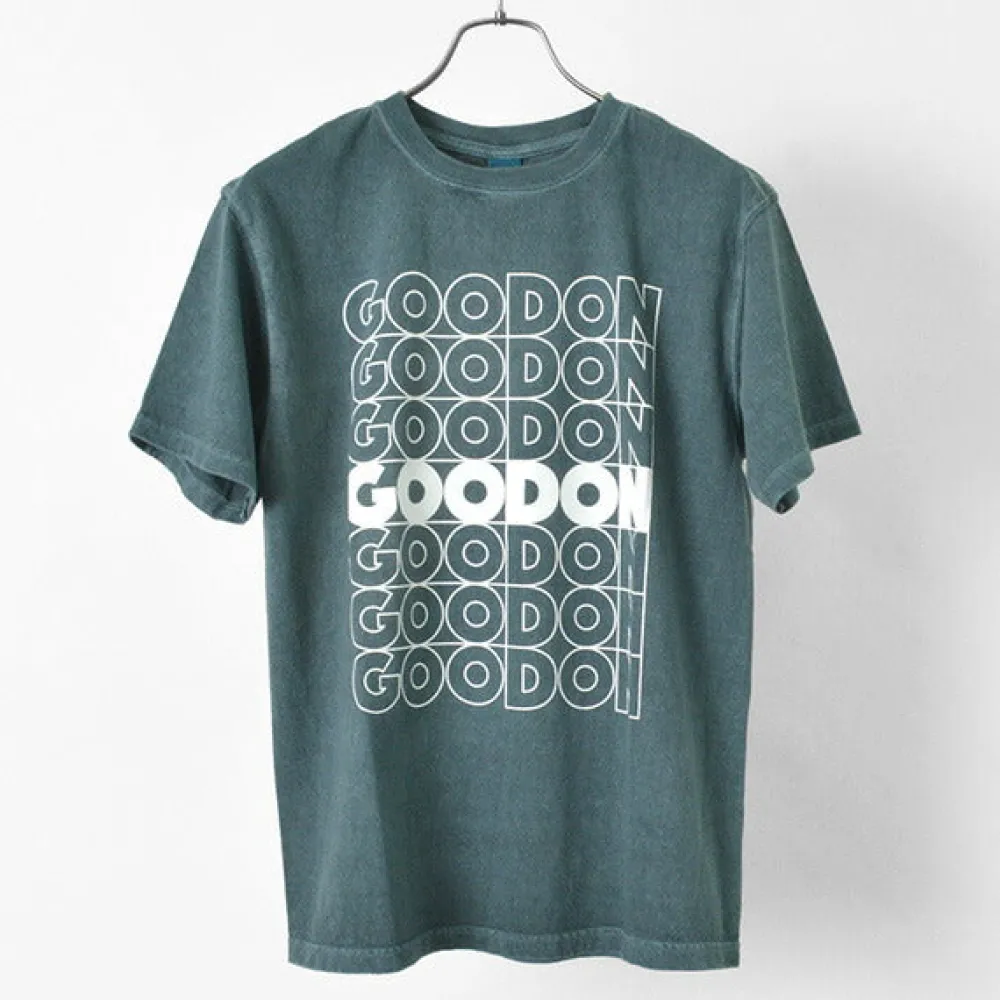 GOOD ON T-Shirts^/ GO SQUARE LOGO short sleeve T-shirt