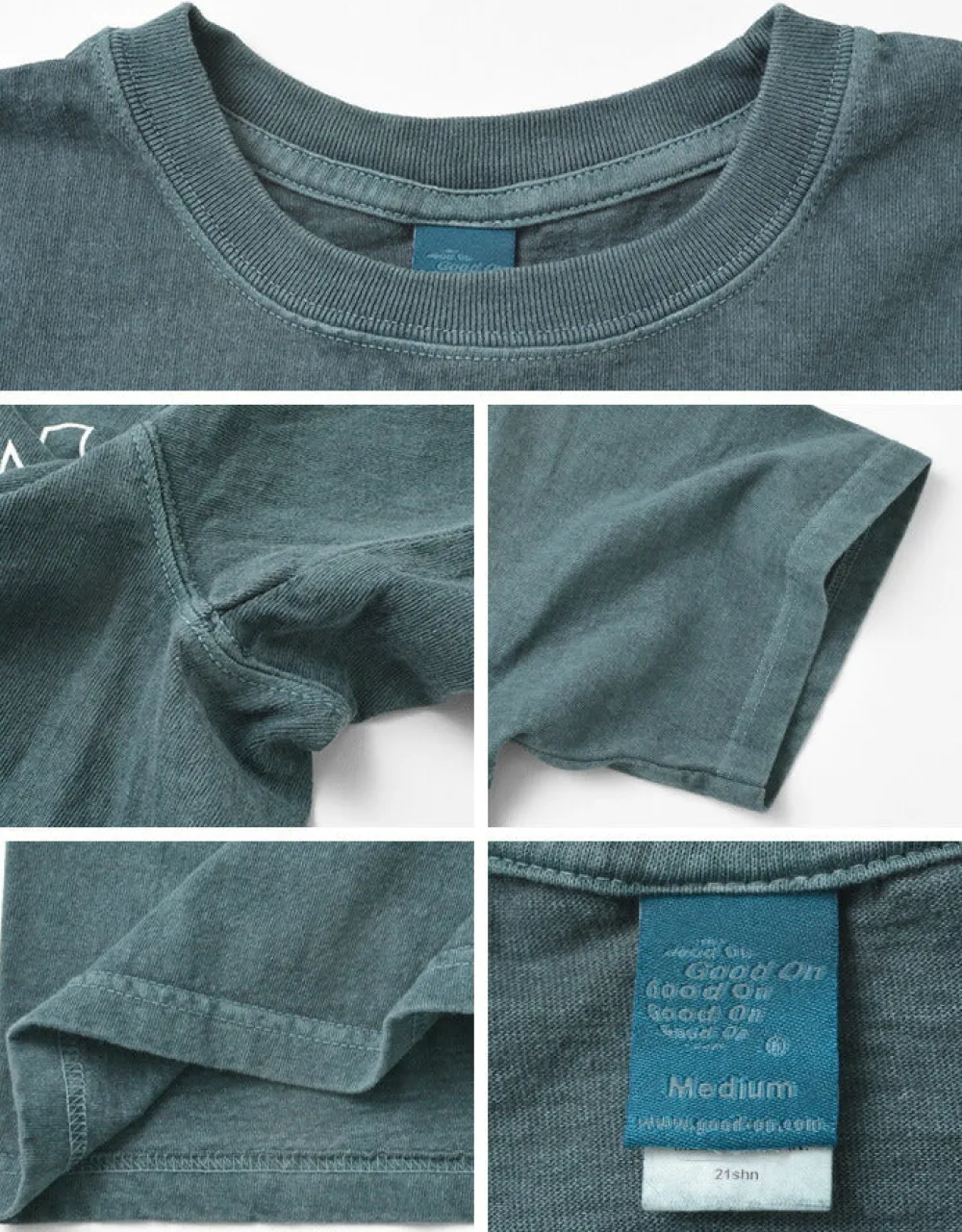 GOOD ON T-Shirts^/ GO SQUARE LOGO short sleeve T-shirt