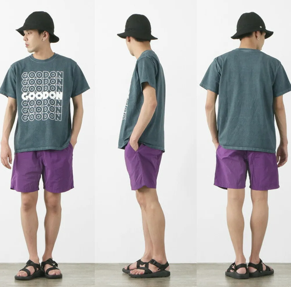 GOOD ON T-Shirts^/ GO SQUARE LOGO short sleeve T-shirt
