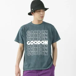 GOOD ON T-Shirts^/ GO SQUARE LOGO short sleeve T-shirt