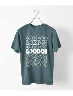 GOOD ON T-Shirts^/ GO SQUARE LOGO short sleeve T-shirt