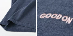 GOOD ON T-Shirts^/ Arch Logo Embroidery T-shirt