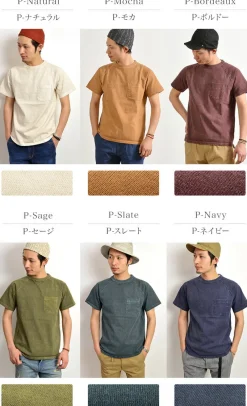 GOOD ON T-Shirts^/ GOST1101 Raglan heavy pocket T-shirt short sleeve