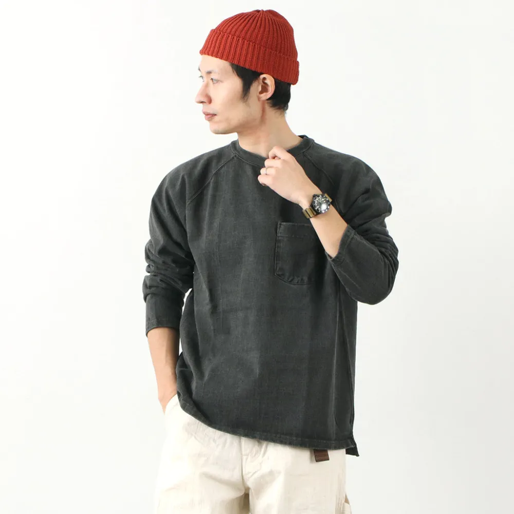GOOD ON T-Shirts^/ Heavy Raglan Pocket T-Shirt Long Sleeve