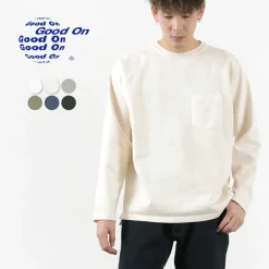 GOOD ON T-Shirts^/ Heavy Raglan Pocket T-Shirt Long Sleeve