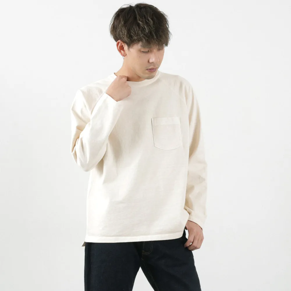 GOOD ON T-Shirts^/ Heavy Raglan Pocket T-Shirt Long Sleeve