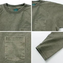 GOOD ON T-Shirts^/ Heavy Raglan Pocket T-Shirt Long Sleeve