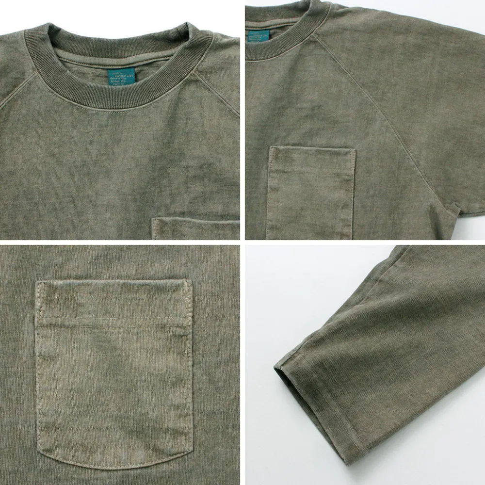 GOOD ON T-Shirts^/ Heavy Raglan Pocket T-Shirt Long Sleeve
