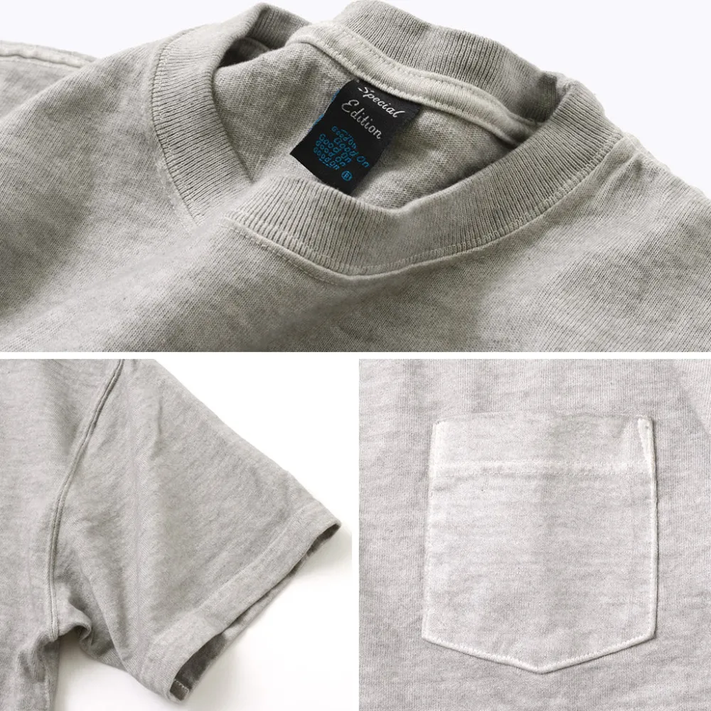 GOOD ON T-Shirts^/ Heavy Set-in Sleeve Short Sleeve Pocket T-Shirt