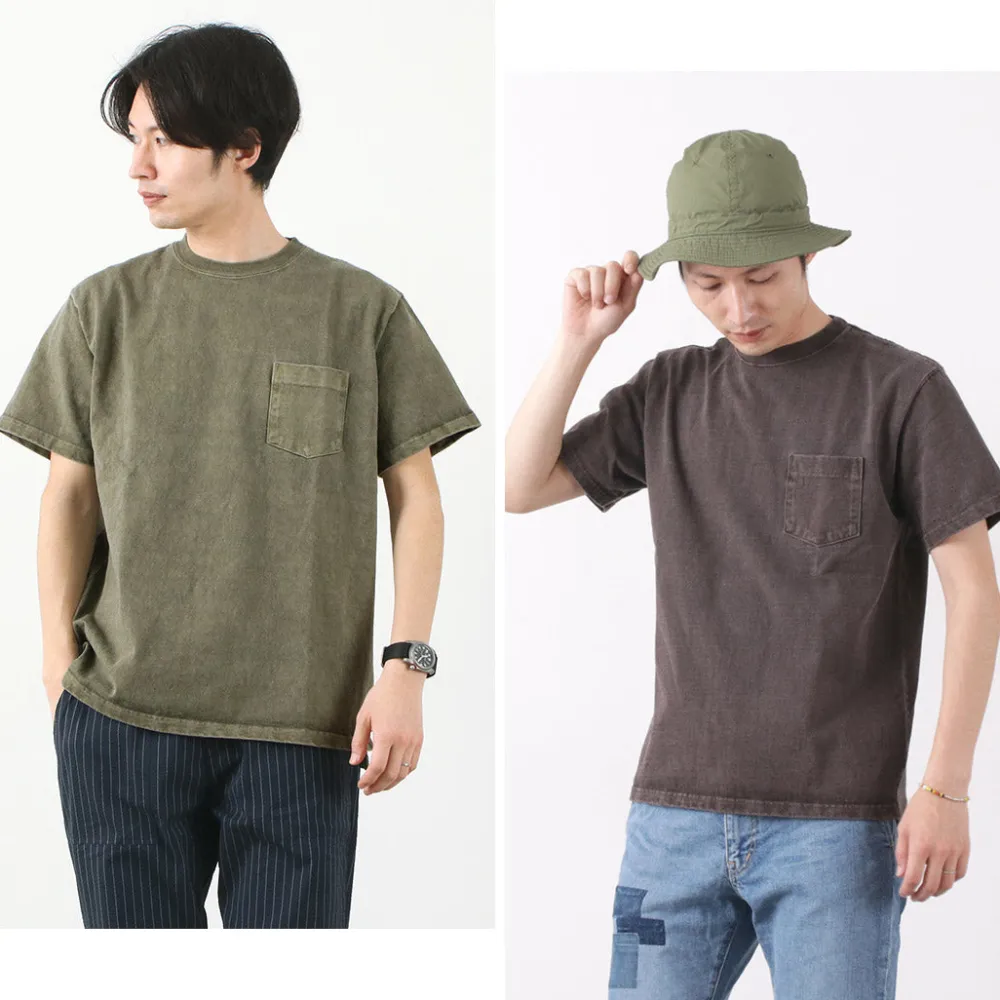 GOOD ON T-Shirts^/ Heavy Set-in Sleeve Short Sleeve Pocket T-Shirt