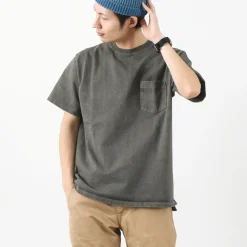 GOOD ON T-Shirts^/ Heavy Set-in Sleeve Short Sleeve Pocket T-Shirt