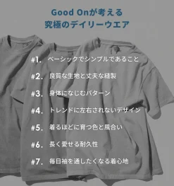 GOOD ON T-Shirts^/ Heavy Set-in Sleeves