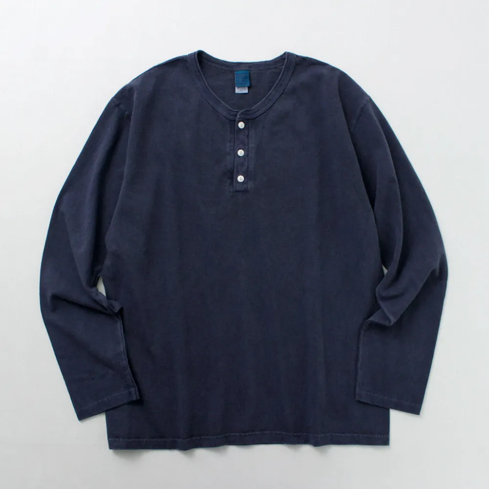 GOOD ON T-Shirts^/ Long Sleeve Henley Neck T-Shirt