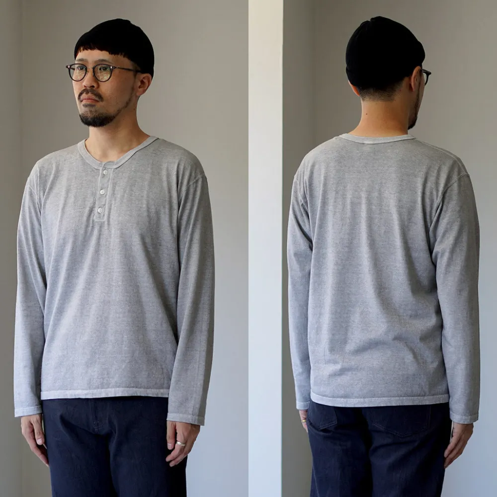 GOOD ON T-Shirts^/ Long Sleeve Henley Neck T-Shirt