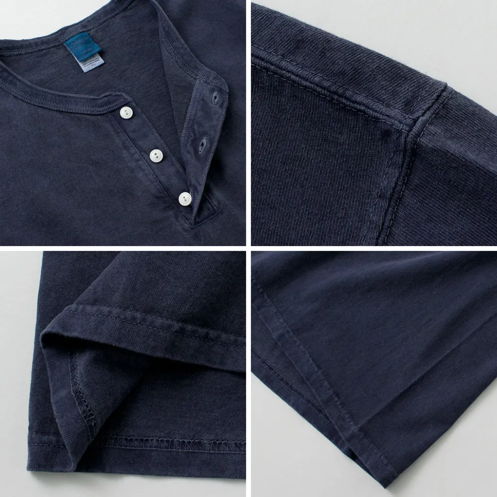 GOOD ON T-Shirts^/ Long Sleeve Henley Neck T-Shirt