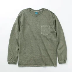 GOOD ON T-Shirts^/ Long Sleeve Pocket Crew T-Shirt