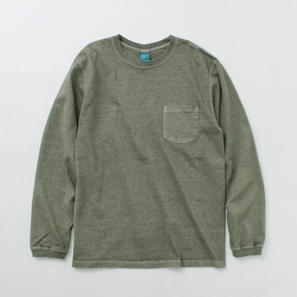 GOOD ON T-Shirts^/ Long Sleeve Pocket Crew T-Shirt