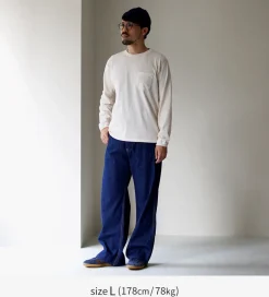 GOOD ON T-Shirts^/ Long Sleeve Pocket Crew T-Shirt