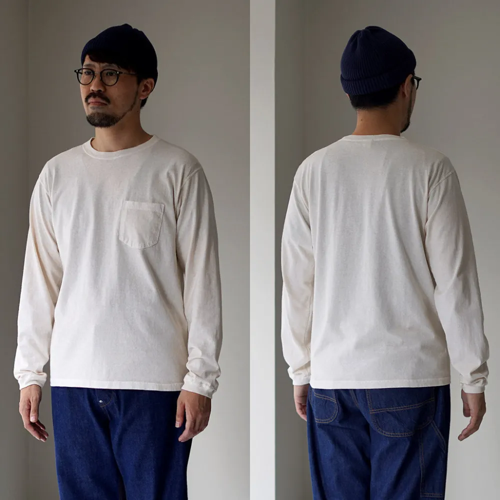 GOOD ON T-Shirts^/ Long Sleeve Pocket Crew T-Shirt