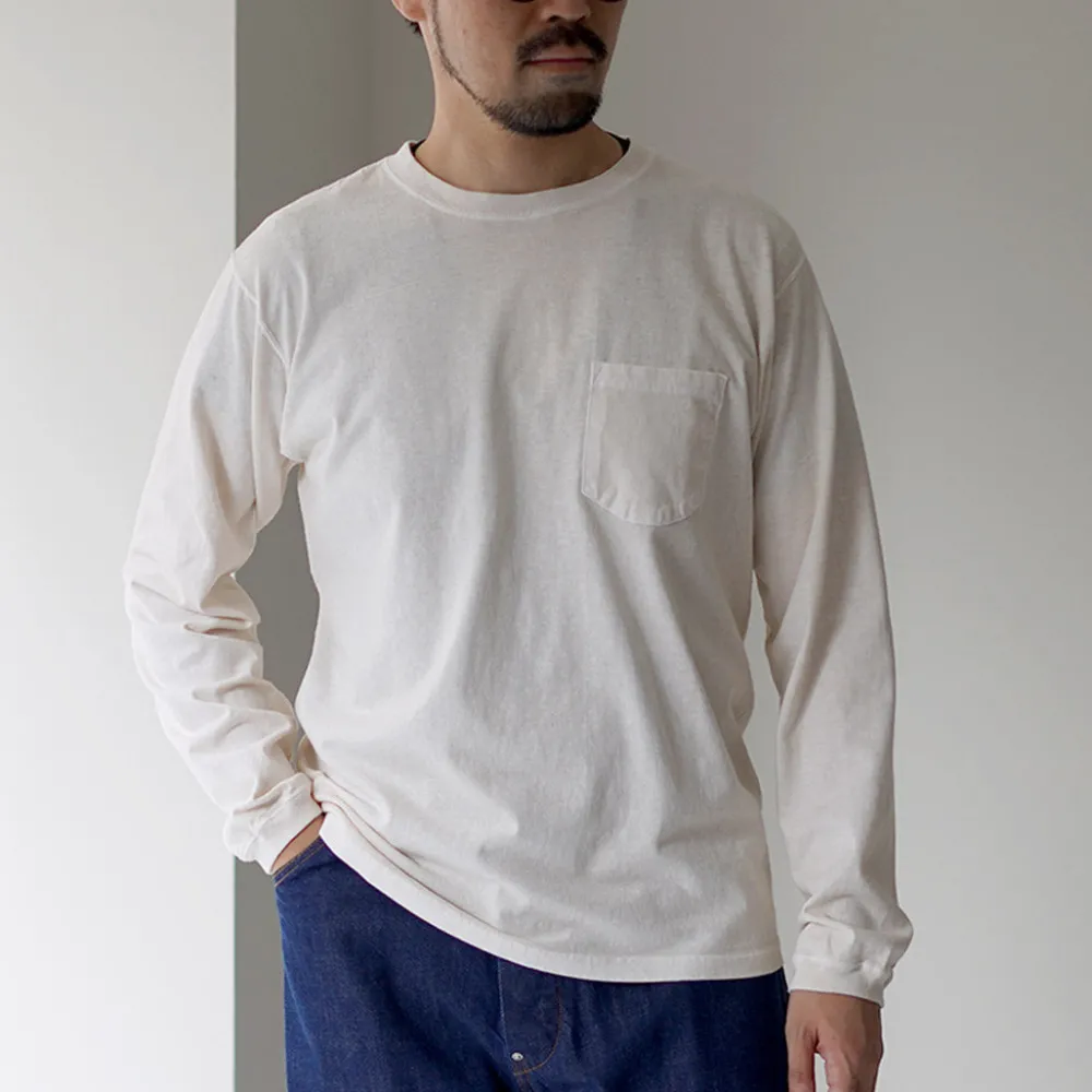 GOOD ON T-Shirts^/ Long Sleeve Pocket Crew T-Shirt