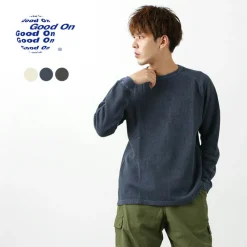 GOOD ON T-Shirts^/ Long sleeve rib knit
