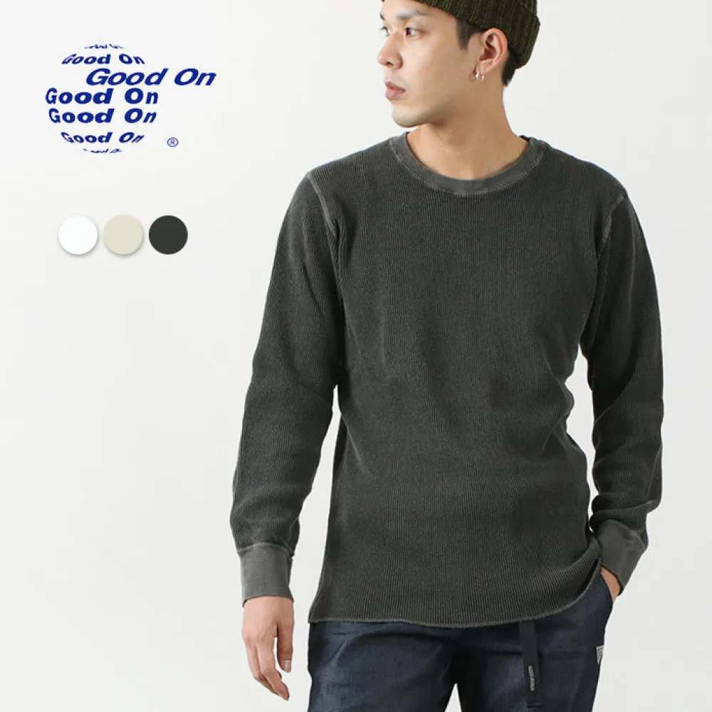 GOOD ON T-Shirts^/ Long Sleeve Thermal Pigmented Dye