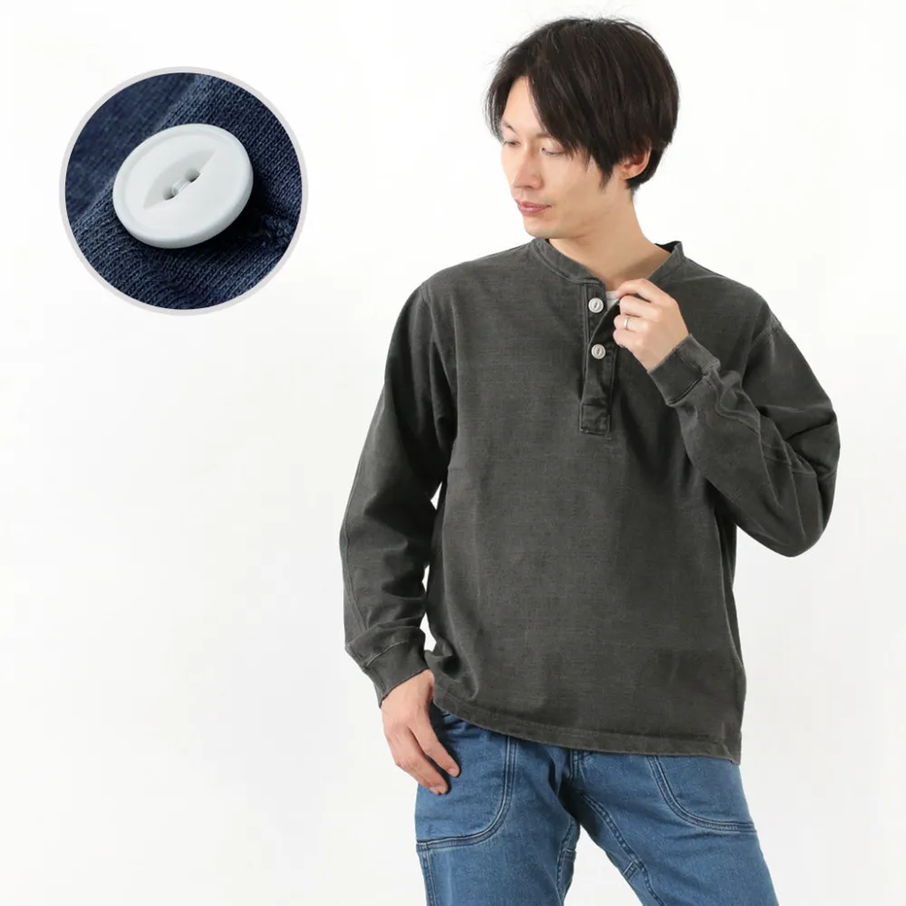 GOOD ON T-Shirts^/ L/S heavy henley T