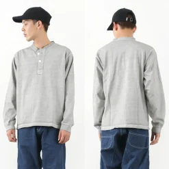 GOOD ON T-Shirts^/ L/S heavy henley T