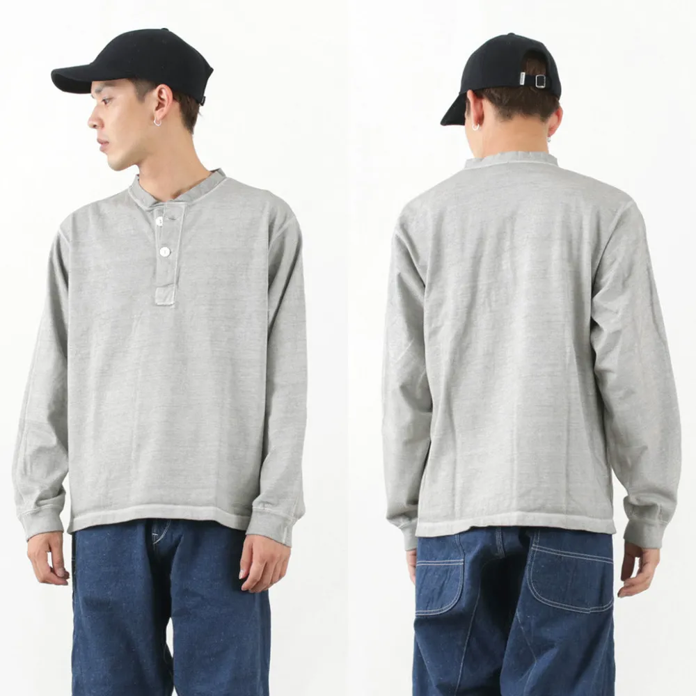 GOOD ON T-Shirts^/ L/S heavy henley T