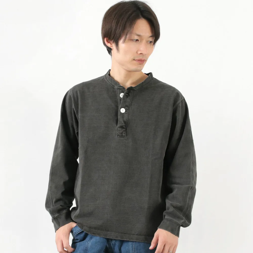 GOOD ON T-Shirts^/ L/S heavy henley T