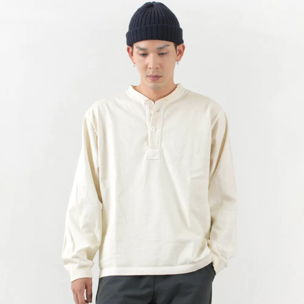 GOOD ON T-Shirts^/ L/S heavy henley T