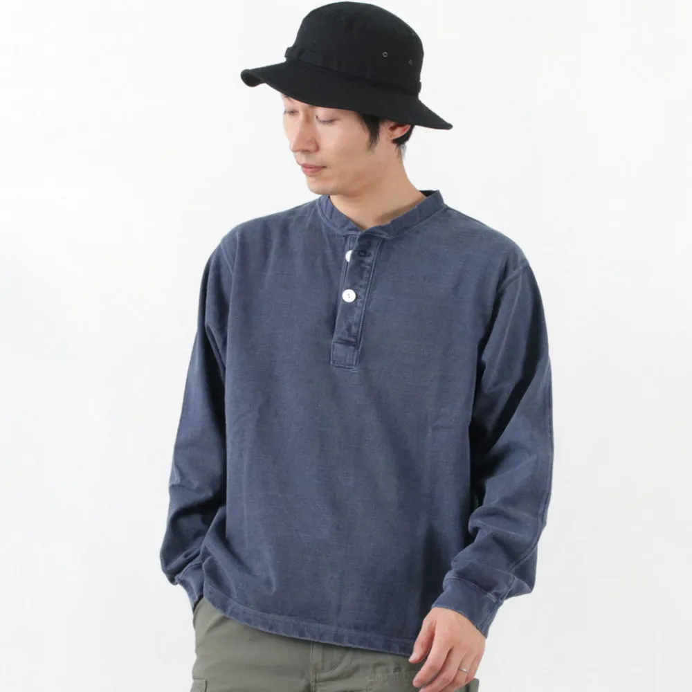 GOOD ON T-Shirts^/ L/S heavy henley T