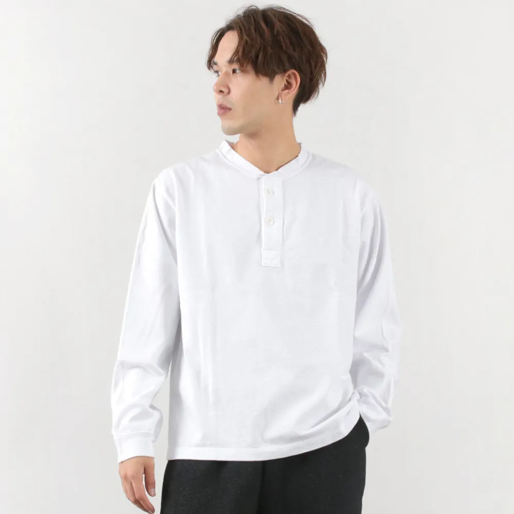 GOOD ON T-Shirts^/ L/S heavy henley T