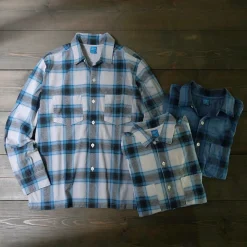 GOOD ON Shirts^/ Ombre Long Sleeve Open Shirt