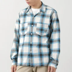 GOOD ON Shirts^/ Ombre Long Sleeve Open Shirt