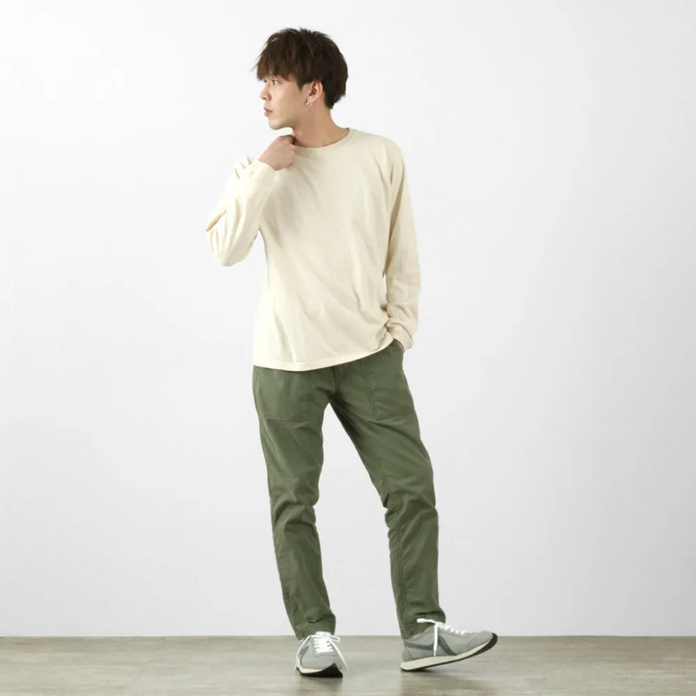 GOOD ON T-Shirts^/ Organic long sleeve crew neck t-shirt