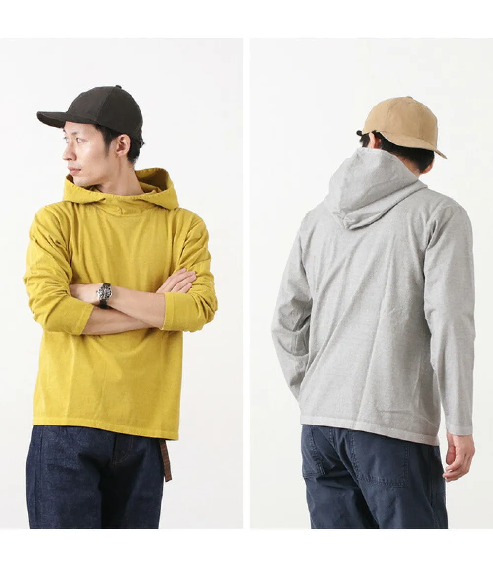 GOOD ON T-Shirts^/ Pullover hooded T-shirt/long sleeves