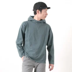 GOOD ON T-Shirts^/ Pullover hooded T-shirt/long sleeves