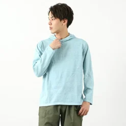 GOOD ON T-Shirts^/ Pullover hooded T-shirt/long sleeves