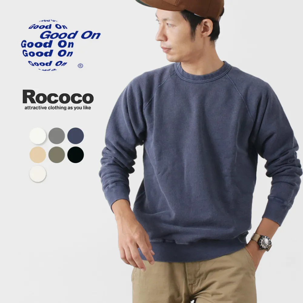 GOOD ON Sweatshirts^/ Raglan Crew Sweatshirt