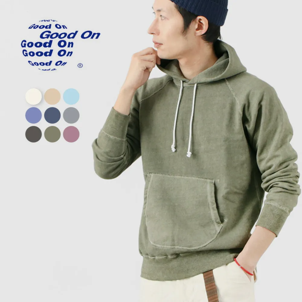 GOOD ON Sweatshirts^/ Raglan Pullover Hooded Sweatshirt