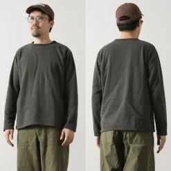 GOOD ON T-Shirts^/ Reversible Striped Long Sleeve Crew T-Shirt GOLT2407