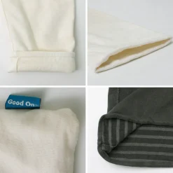 GOOD ON T-Shirts^/ Reversible Striped Long Sleeve Crew T-Shirt GOLT2407
