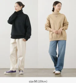 GOOD ON Sweatshirts^/ Rib Neck Sweatshirt