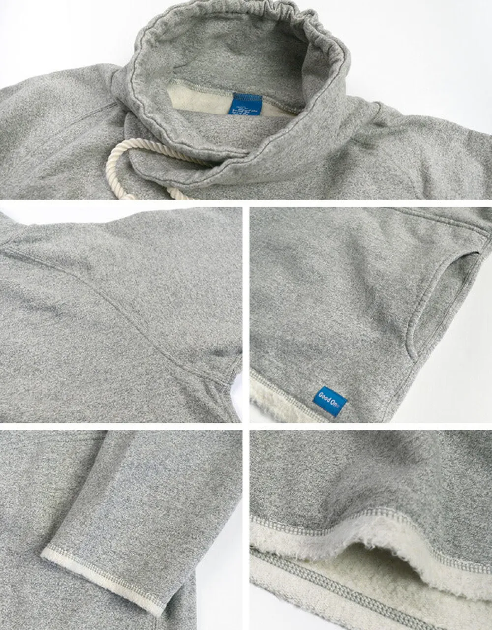 GOOD ON Sweatshirts^/ Roll Neck Sweatshirt