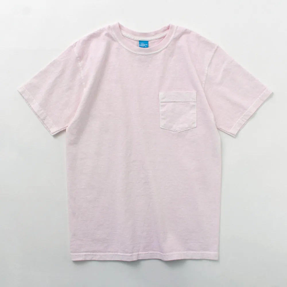 GOOD ON T-Shirts^/ Short Sleeve Basic Pocket Crew Neck T-Shirt