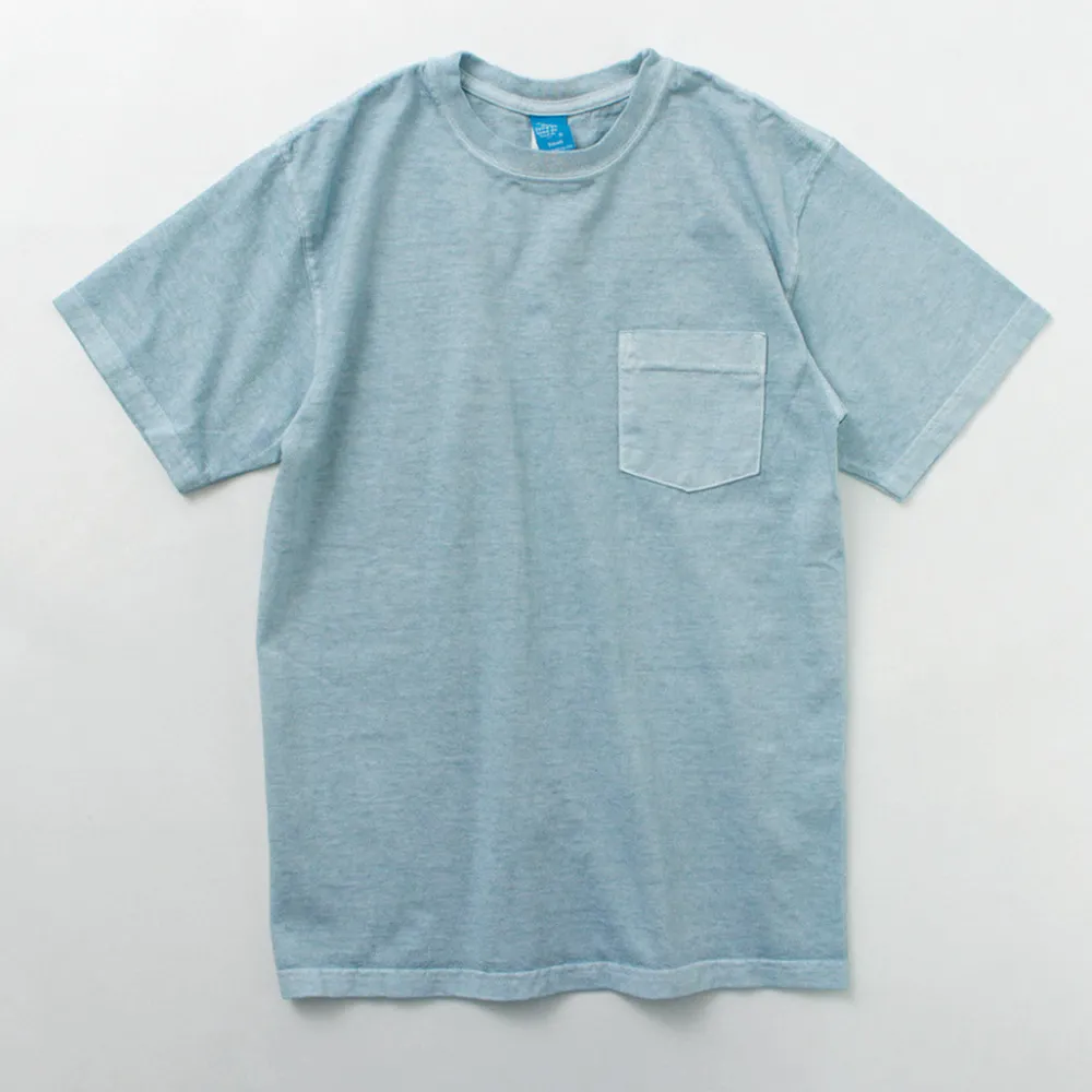 GOOD ON T-Shirts^/ Short Sleeve Basic Pocket Crew Neck T-Shirt