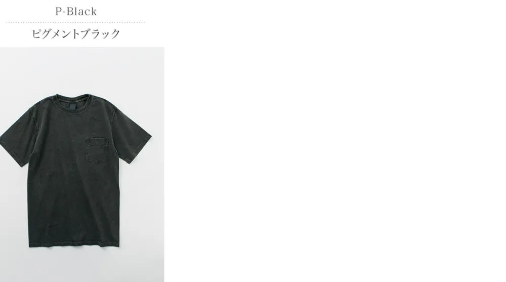 GOOD ON T-Shirts^/ Short Sleeve Basic Pocket Crew Neck T-Shirt